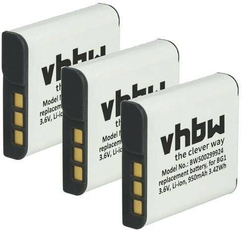 Batterie per fotocamere & videocamere vhbw 4250667379391