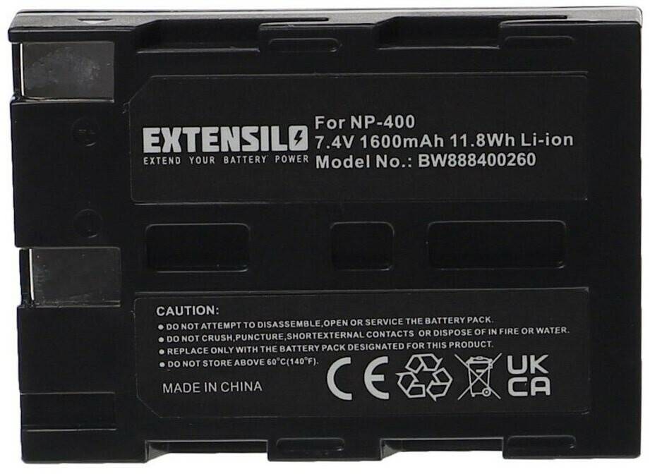 Batterie per fotocamere & videocamere EXTENSILO 175483041-8