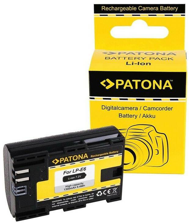 Patona Battery f. Canon LP-E6 Batterie per fotocamere & videocamere