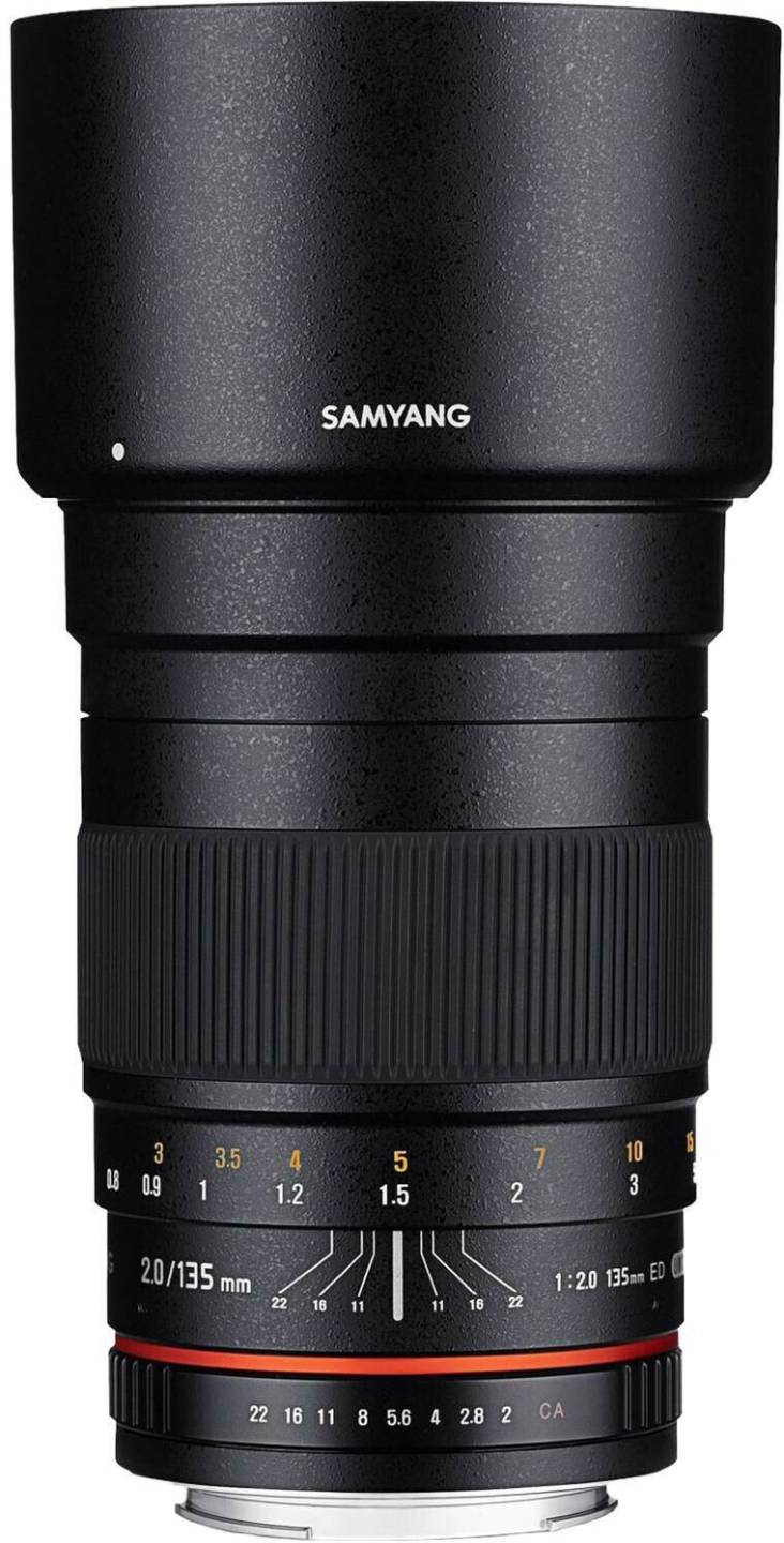 Samyang 135mm T2.2 ED UMC VDSLRNikon Samyang 135mm T2.2 ED UMC VDSLR